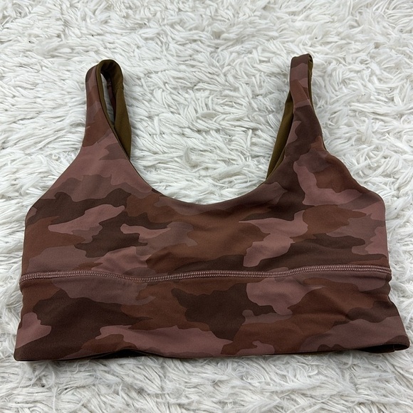 Lululemon Align Reversible Bra *Light Support, A/B Cup Heritage 365 Camo Roasted - Picture 1 of 5
